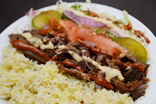 ビーフケバブライス | Beef Kebab Rice