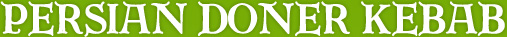 Persian Doner Kebab