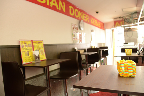 店内、全体のイメージです。